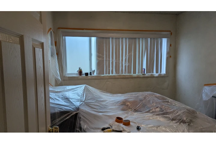 Drywall repair taping image 7