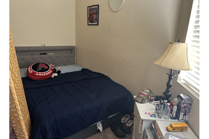 $300 : Mattress Full Size And Bed. image 1
