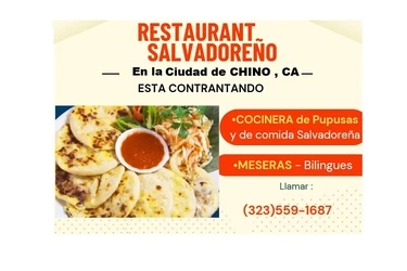 📢RESTAURANT SALVADOREÑO 📍 en San Bernardino