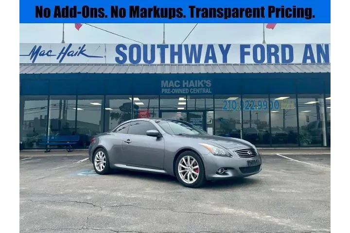 $12773 : INFINITI G37 Convertible 201 image 1