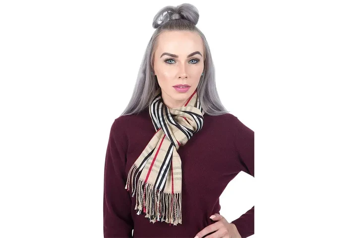 Camel Thomson Pashmina Scarf image 1