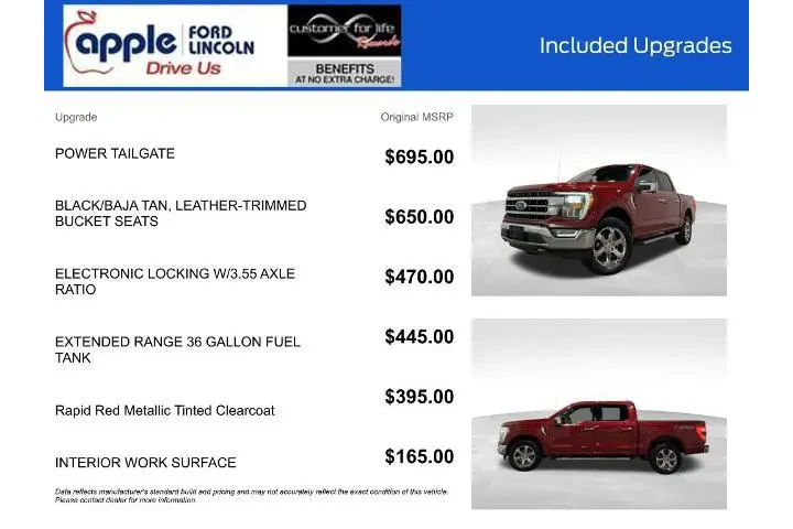 $37800 : Ford F-150 2021 4x4 Lariat 4 image 5