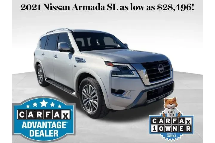 $28496 : Nissan Armada 2021 4x2 SL 4d image 1