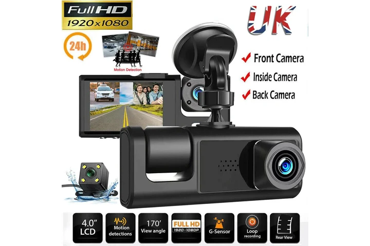 $42 : 1080P Dual Lens Car Dash Cam: image 5