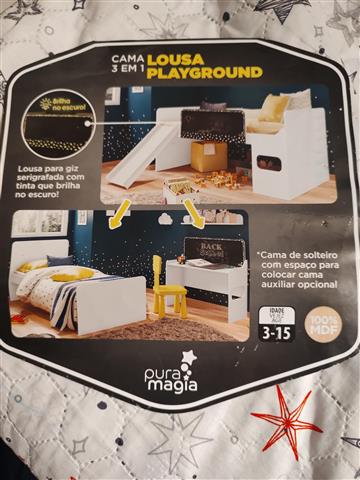 $1200000 : Cama para niño con rodadero image 1