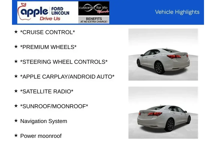 $10300 : Acura TLX 2015 V6 4dr Sedan image 10