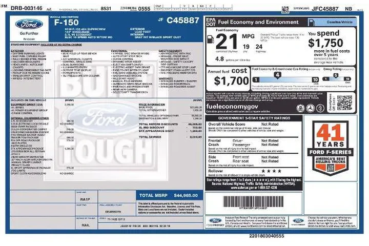 $25195 : Ford F-150 2018 4x4 XLT 4dr image 6