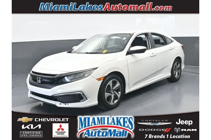 $16597 : Honda Civic 2020 LX 4dr Seda image 1