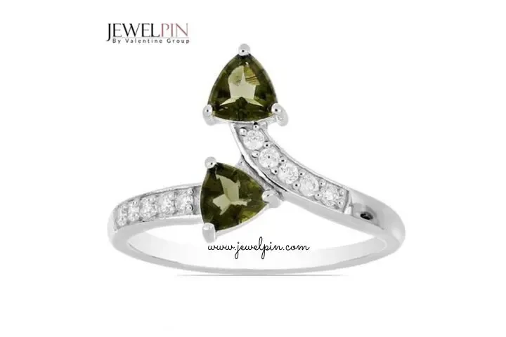 $1000 : Real Moldavite Gemstone Jewell image 7