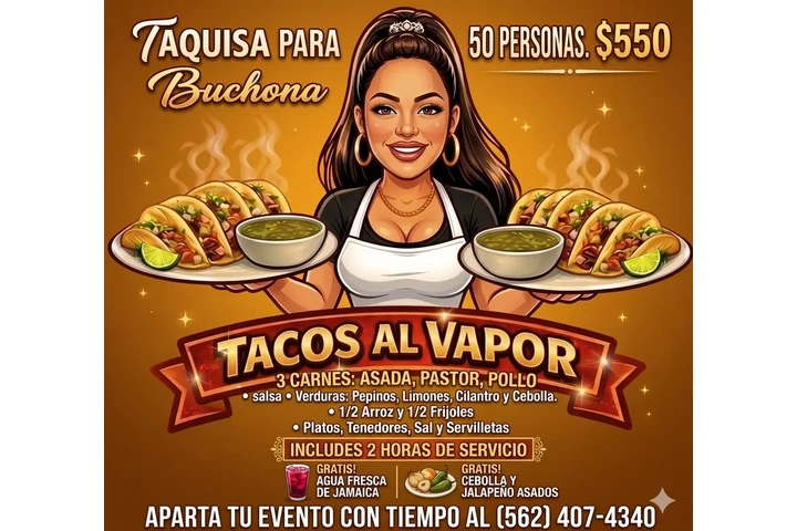 Taquisa 550$ para 50 personas image 1