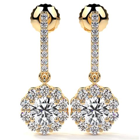 $1215 : Buy Lab Diamond Earrings image 1