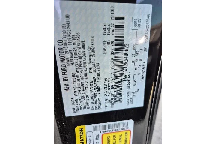 $39486 : Ford Mustang 2024 GT Premium image 5