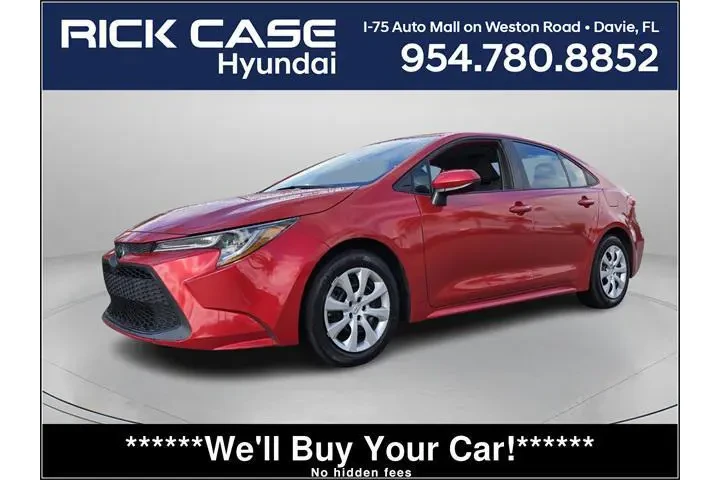 $13993 : Toyota Corolla 2021 LE 4dr S image 1