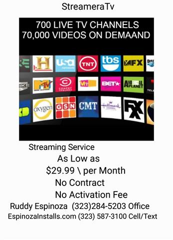 Streaming TV Service $29/ mes image 1