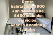 Rento Habitación en Hialeah