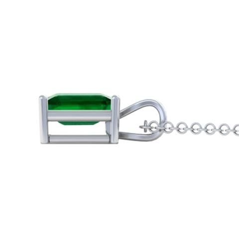 $5914 : Buy Emerald Pendant Necklace image 1