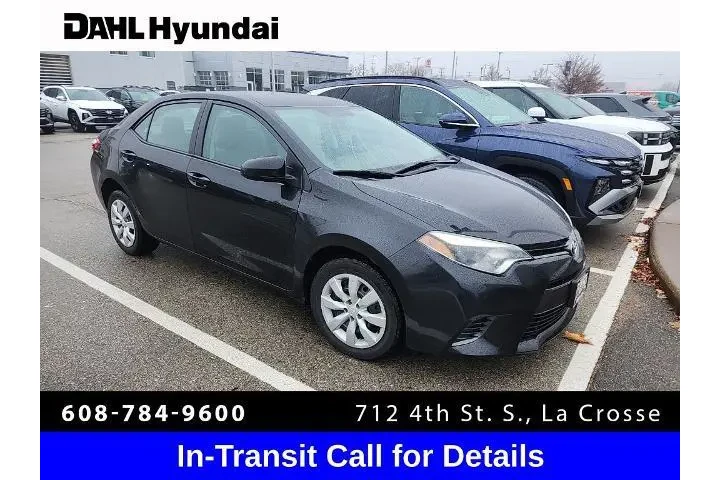 $14725 : Toyota Corolla 2016 LE 4dr S image 1