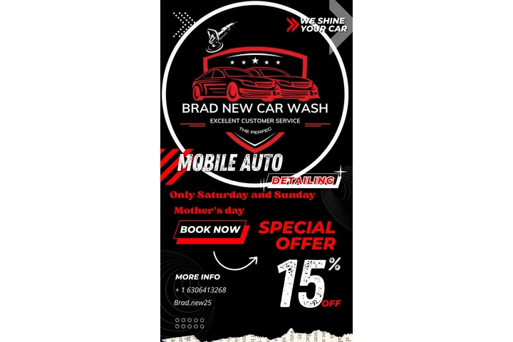 Brad new car mobile detailing! image 6