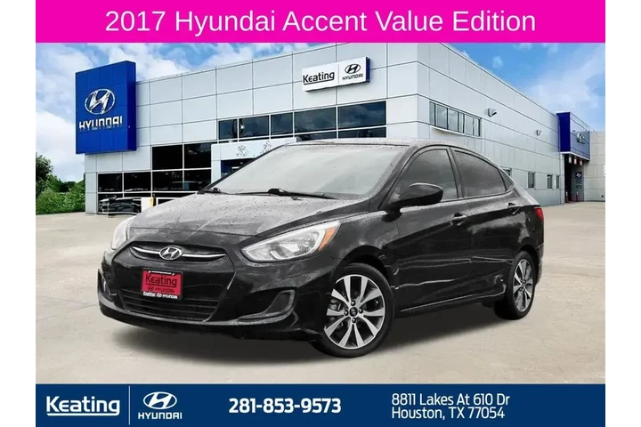$9398 : Hyundai ACCENT 2017 SE 4dr S image 1