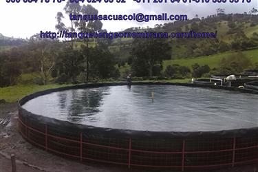 PISCÍNAS Y TANQUES GEOMEMBRANA en Bogota