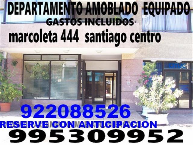 $45000 : departamento amoblado disp. image 1