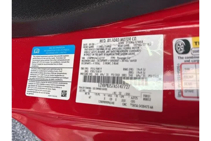 $38778 : Ford Shelby GT500 2010 2dr C image 8