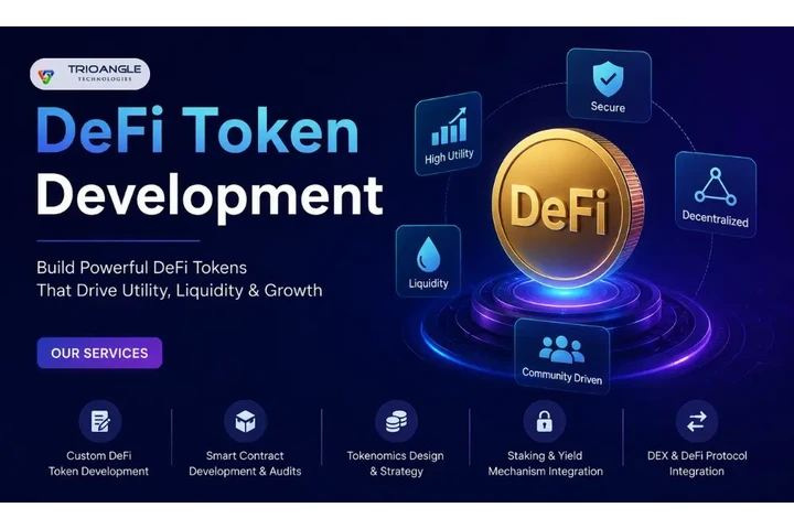 DeFi Token Development Service image 1