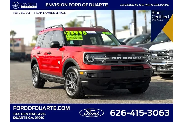 $22995 : Ford Bronco Sport 2022 AWD B image 1