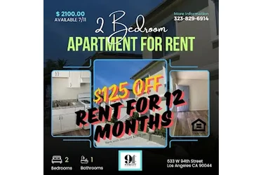 APT DE RENTA en Los Angeles