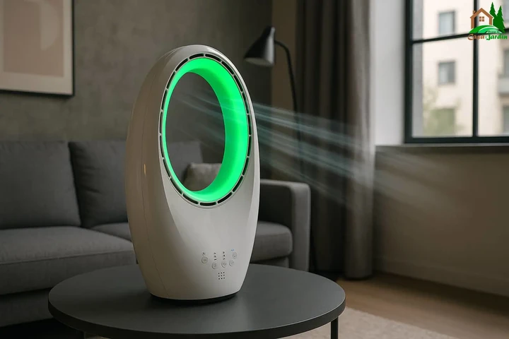 $59 : ventilador sin aspas con luz l image 1