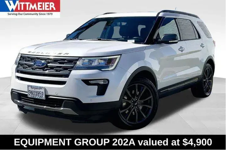 $18985 : Ford Explorer 2018 XLT 4dr S image 1