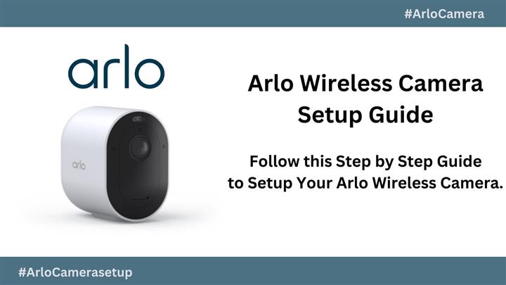 Setup Arlo Wireless Camera image 1
