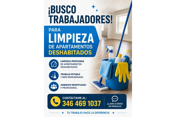 TRABAJO DE LIMPIEZA image 1