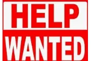 SOLICITO AYUDANTE DE LIMPIEZA
