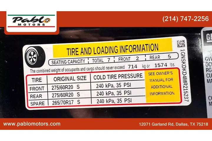 $46900 : 2021 CHEVROLET SUBURBAN Z71 S image 4