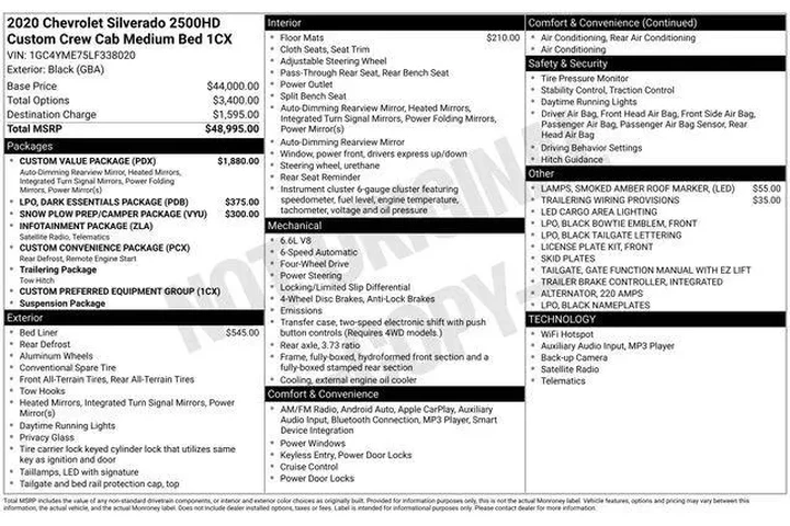 $36995 : Chevrolet Silverado 2500HD 2 image 9