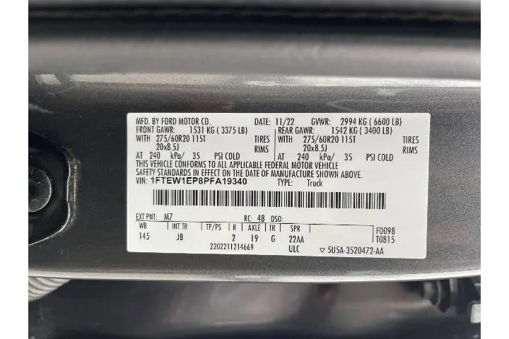 $30488 : Ford F-150 2023 4x4 XL 4dr S image 5