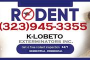 RODENT CONTROL (323)945-3355 en Orange County