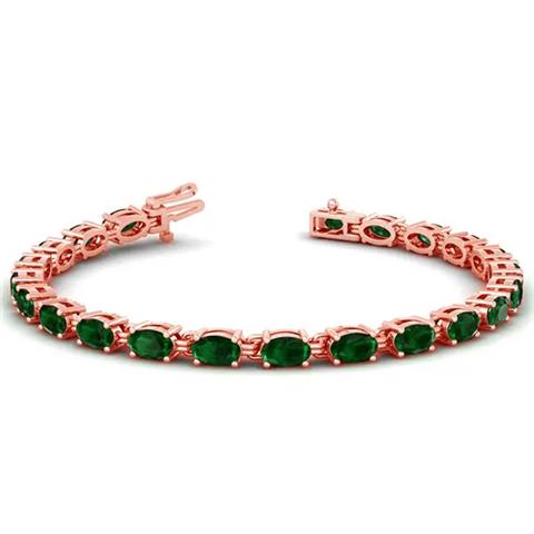 $2716 : Buy Oval Tsavorite Bracelet image 1