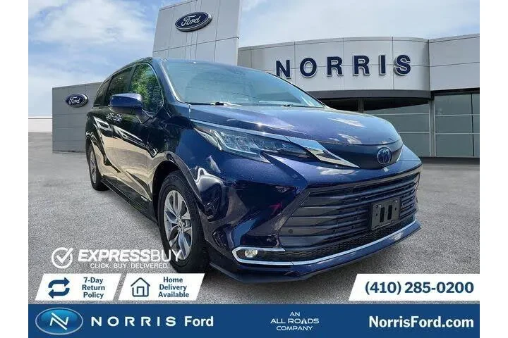 $32248 : Toyota Sienna 2021 XLE 7-Pas image 1