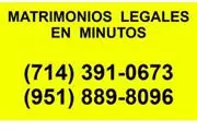 MATRIMONIO LEGAL EN MINUTOS