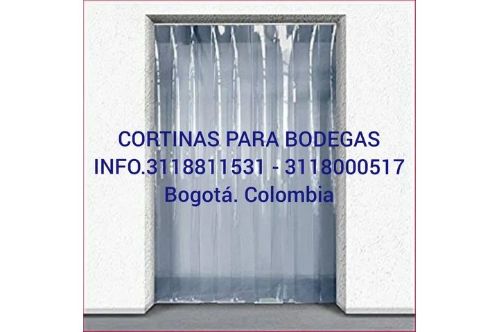 cortinas para cuartos fríos image 10
