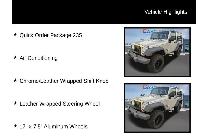 $14498 : Jeep Wrangler 2012 4x4 Sport image 8