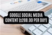 Google Social Media Content