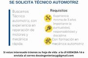 Se necesita tecnico automotriz en Bogota