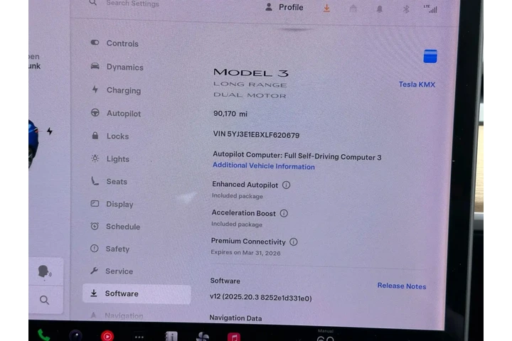 2020 TESLA MODEL 3 LONG RANGE image 2