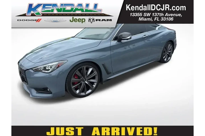 $39978 : INFINITI Q60 2022 Red Sport image 1