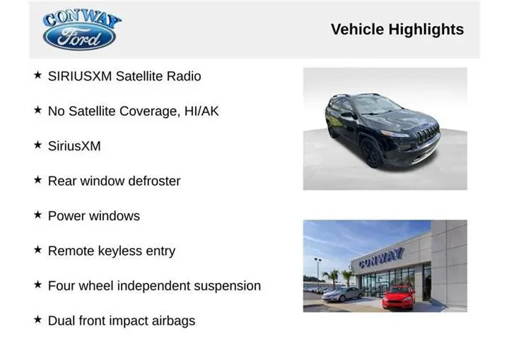 $13795 : Jeep Cherokee 2017 Sport 4dr image 8