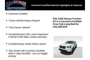 $28543 : Nissan Frontier 2022 4x4 SV thumbnail
