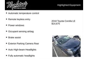 $14675 : Toyota Corolla 2018 LE 4dr S thumbnail